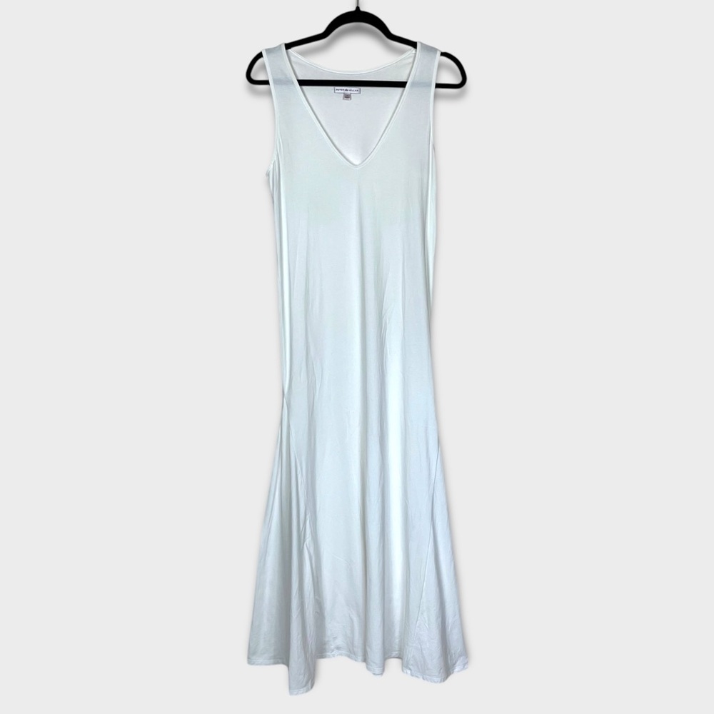 Peter Millar Carner Maxi Dress Small V Neck Sleeveless Casual Minimalist Euro